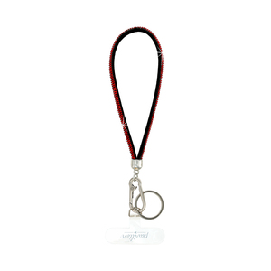 Red Wristlet by In the Loop - Soft Gemmed Phone Wrist Strap