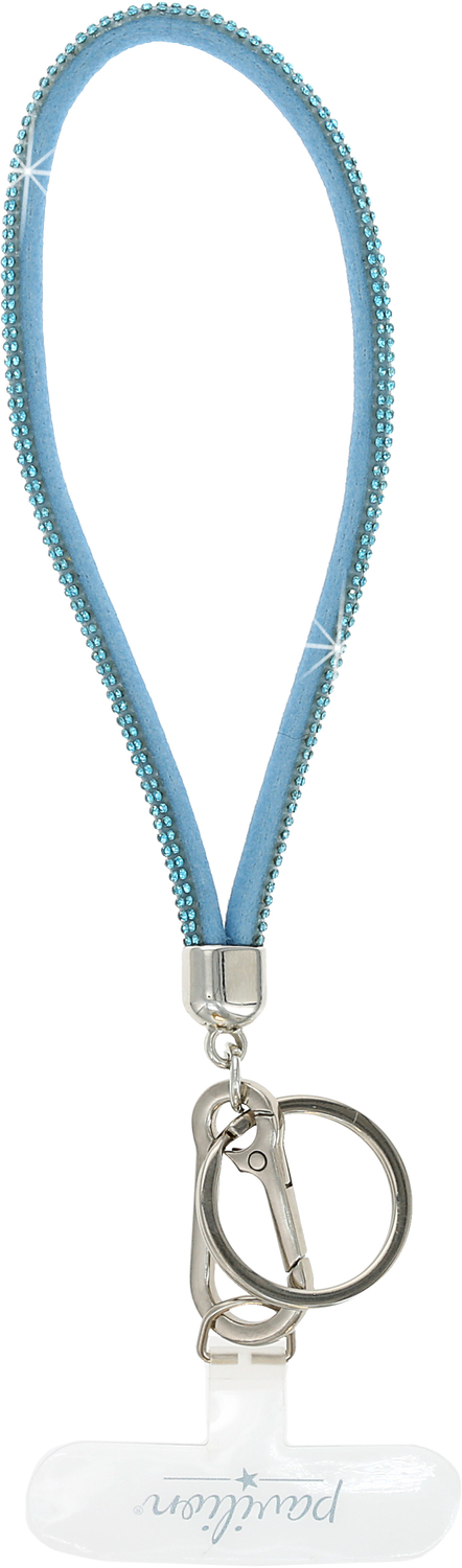 Aqua Wristlet by In the Loop - Aqua Wristlet - Soft Gemmed Phone Wrist Strap