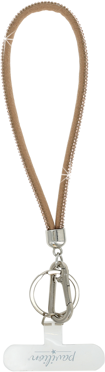 Champagne Wristlet by In the Loop - Champagne Wristlet - Soft Gemmed Phone Wrist Strap