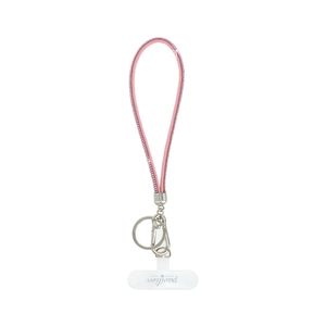 Pink Wristlet by In the Loop - Soft Gemmed Phone Wrist Strap