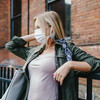 Blue Haze - Mask Ties Set of 2 by Tuso - Scene