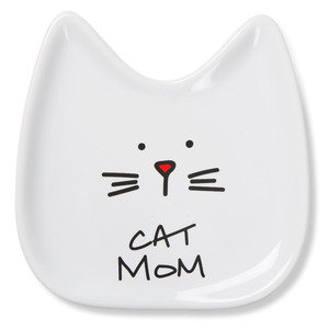Cat Mom by Blobby Cat - 5" Ceramic Spoon Rest