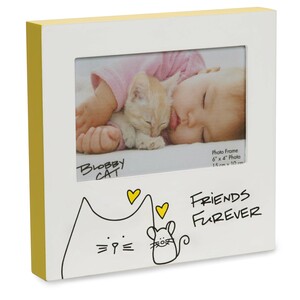 Friend by Blobby Cat - 7" Frame
(Holds 6" x 4" Photo)