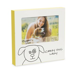 Crazy Dog Lady by Blobby Dog - 7" Frame
(Holds 6" x 4" Photo)