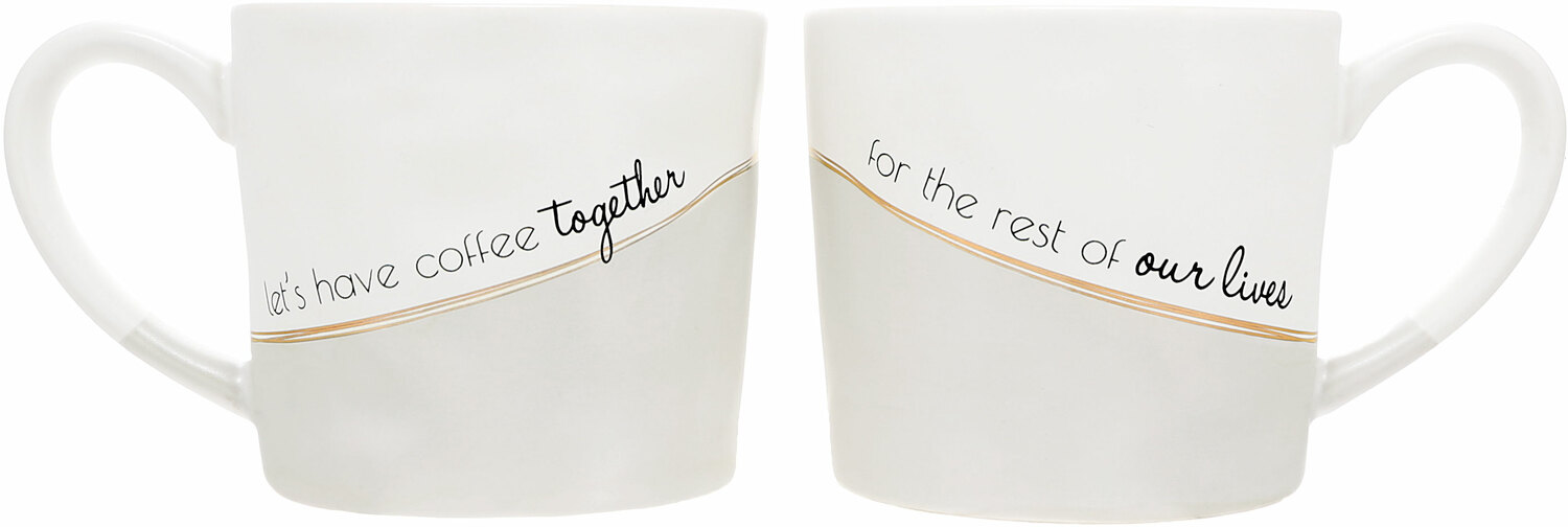 Coffee Together by Love Grows - Coffee Together - 15 oz Cup (Set of 2)