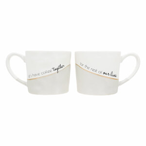 Coffee Together by Love Grows - 15 oz Cup (Set of 2)