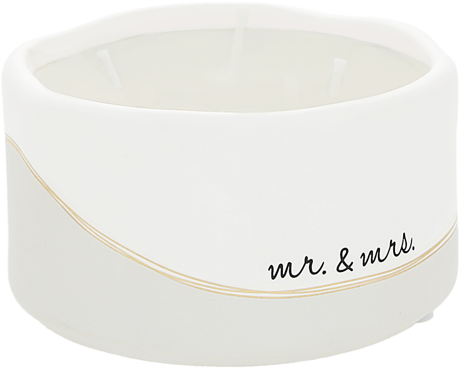 Mr. & Mrs. by Love Grows - Mr. & Mrs. - 8 oz - 100% Soy Wax Reveal Candle
Scent: Tranquility