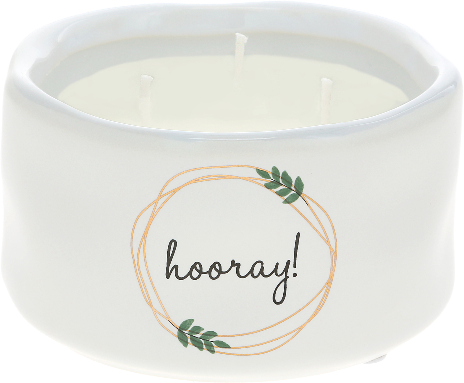 Hooray! by Love Grows - Hooray! - 8 oz - 100% Soy Wax Reveal Candle
Scent: Tranquility