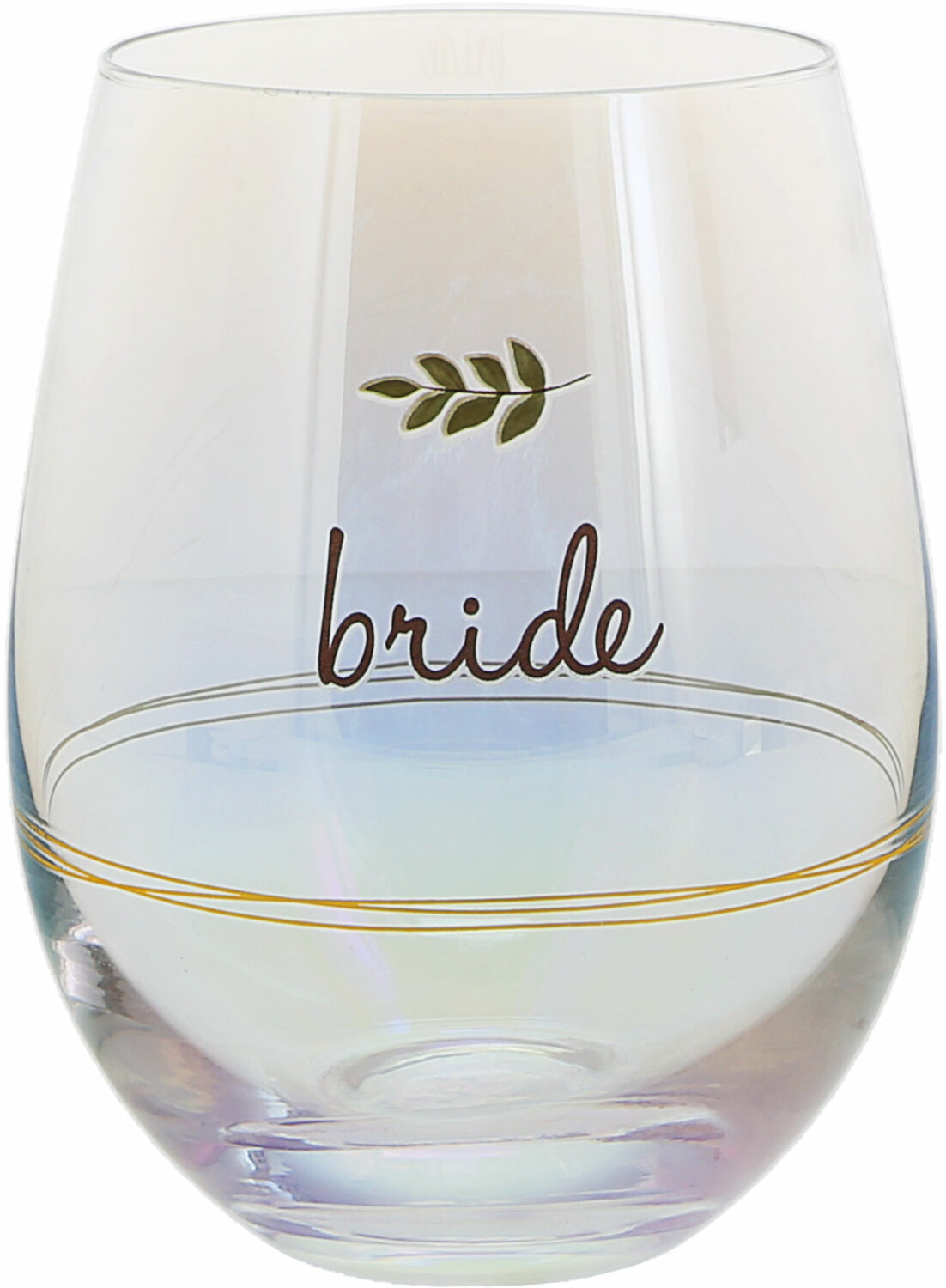 Bride by Love Grows - Bride - 18 oz Stemless Wine Glass