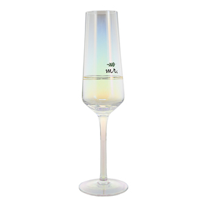 Mr. by Love Grows -  8 oz. Glass Toasting Flute