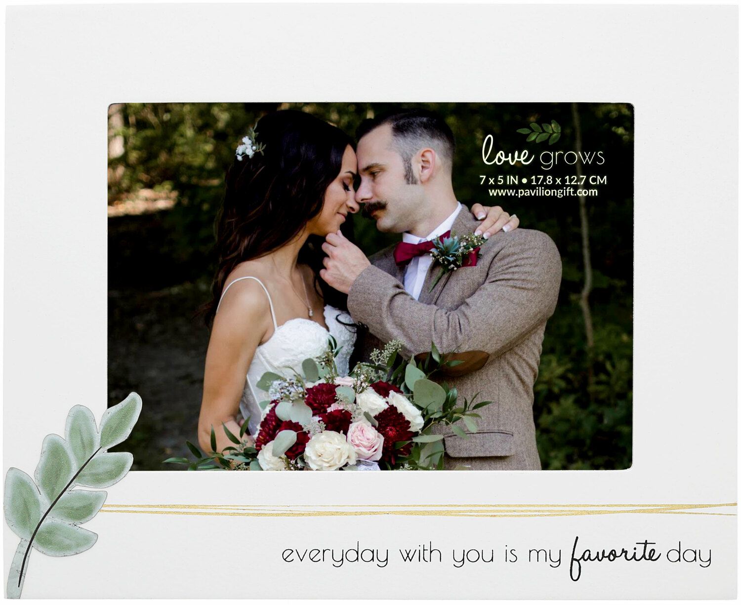 Favorite Day by Love Grows - Favorite Day - 9" x 7.25" MDF Frame
(Holds 5" x 7" Photo)