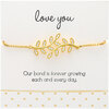 Love You - White Zircon Leaf by Love Grows - 