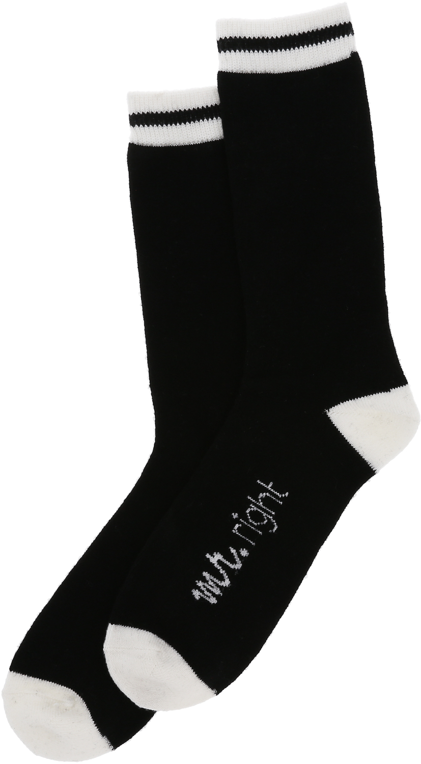 Mr. Right by Love Grows - Mr. Right - Men's Crew Sock