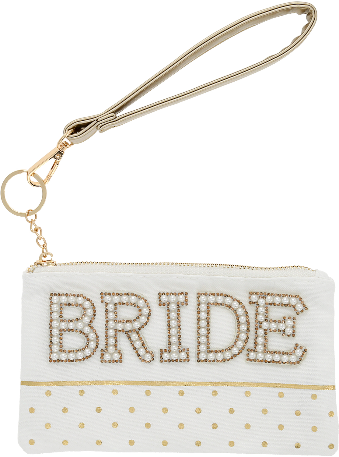 Bride by Love Grows - Bride - 8" x 5" Canvas Wristlet