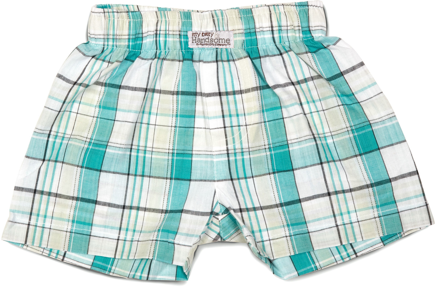 Robin's Egg by Itty Bitty & Pretty - Robin's Egg - Boxer Shorts (3-6 Months)