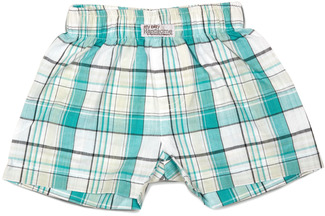 Robin's Egg by Itty Bitty & Pretty - Boxer Shorts (3-6 Months)