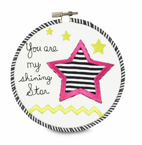 Sassy Diva by Itty Bitty & Pretty - You are my shining star 5.5" Wall Covering