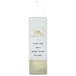 Lovely Lady by Thoughtful Words - 7.25" Hanging Plaque