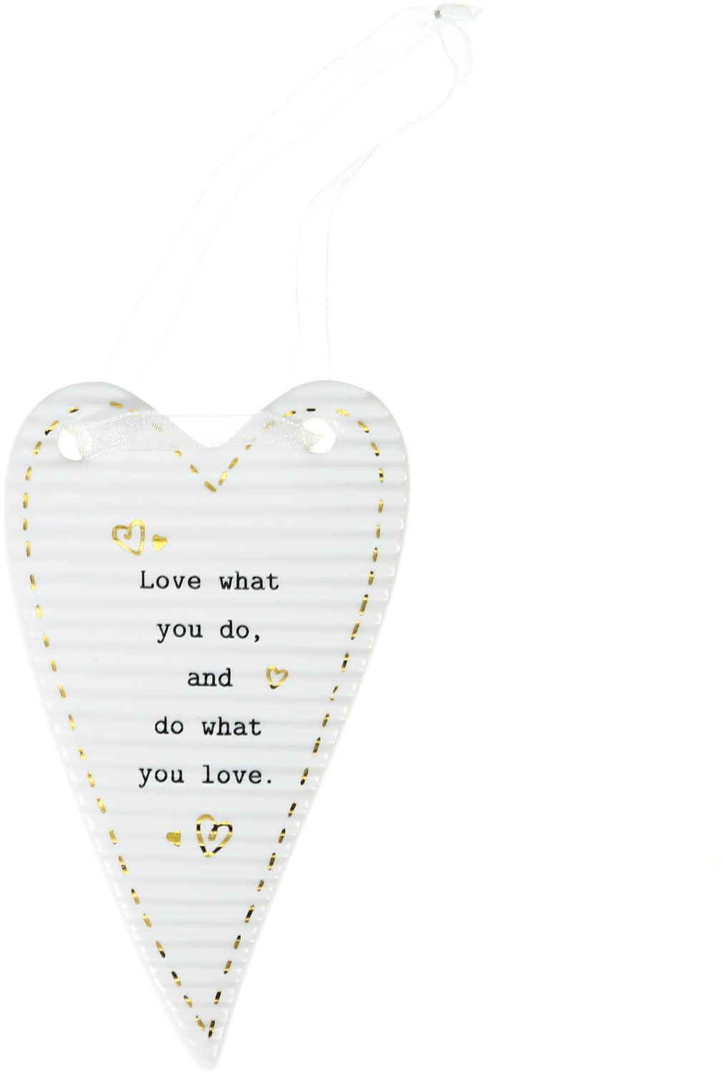 Do What You Love by Thoughtful Words - Do What You Love - 4" Hanging Heart Plaque