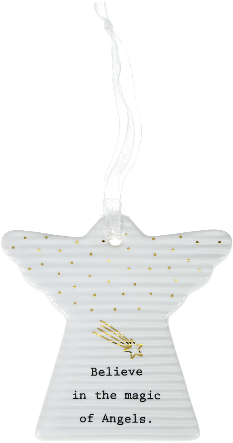 Angel Magic by Thoughtful Words - Angel Magic - 3" Hanging Angel Plaque