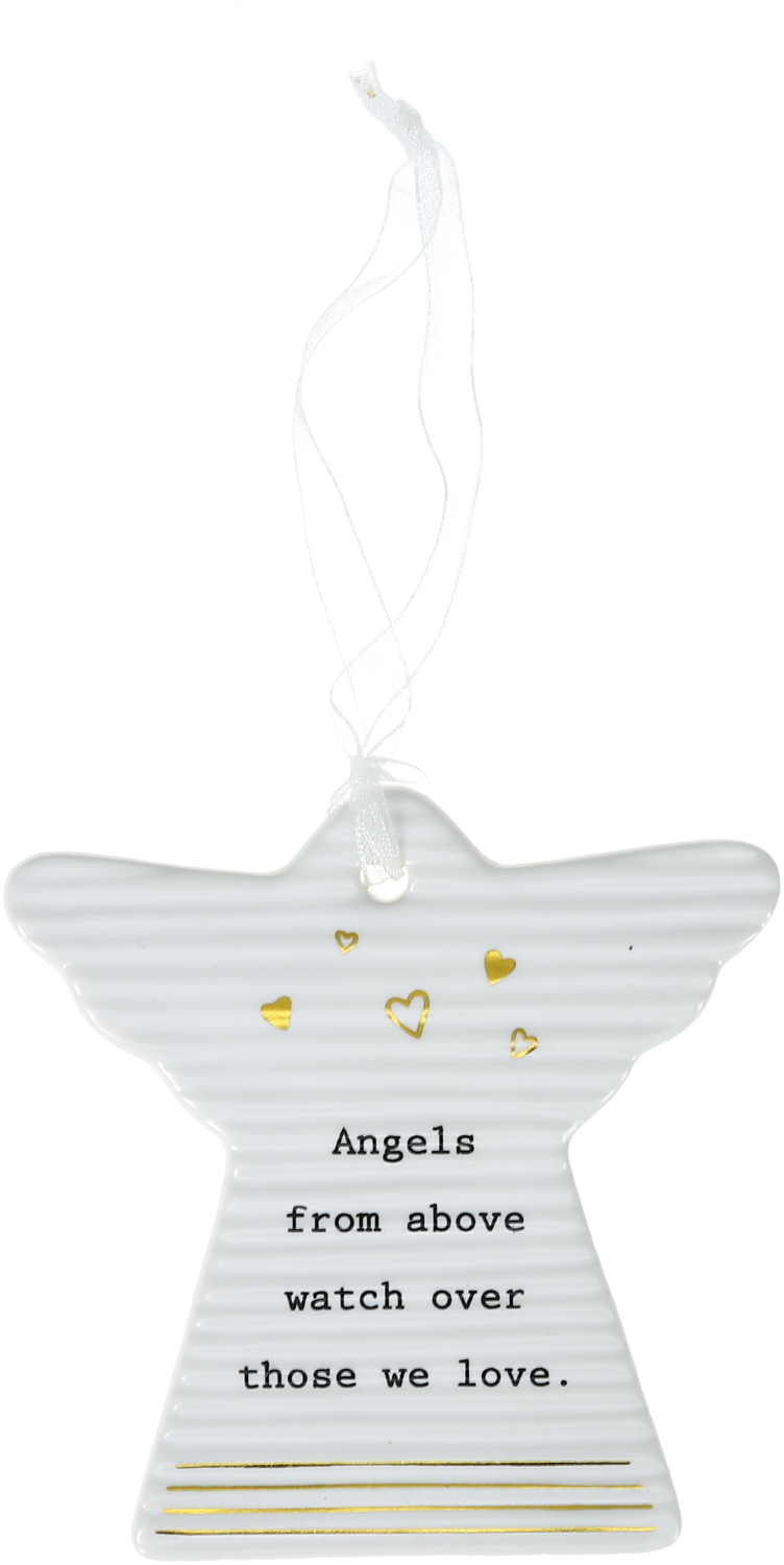 Angel Love by Thoughtful Words - Angel Love - 3" Hanging Angel Plaque