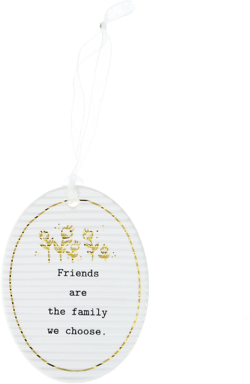Family We Choose by Thoughtful Words - Family We Choose - 3.5" Hanging Oval Plaque