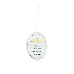 Precious Few by Thoughtful Words - 3.5" Hanging Oval Plaque