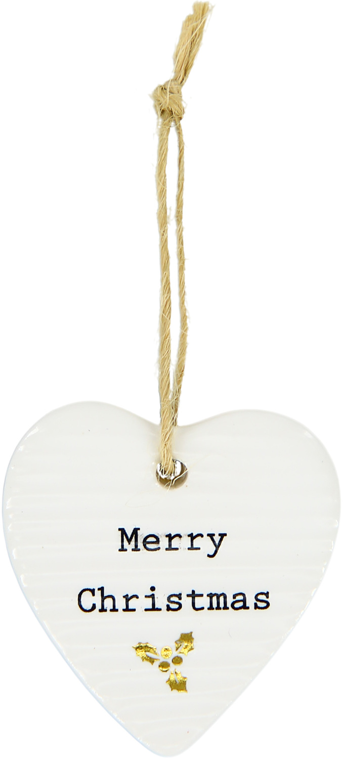 Merry Christmas by Thoughtful Words - Merry Christmas - 1.5" Mini Tag
(Set of 3)