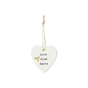 Love From Santa by Thoughtful Words - 1.5" Mini Tag
(Set of 3)