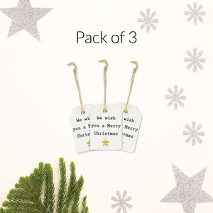 We Wish You by Thoughtful Words - 1.5" Mini Tag
(Set of 3)
