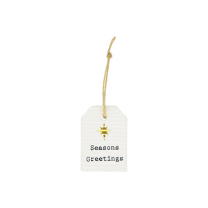Seasons Greetings by Thoughtful Words - 1.5" Mini Tag
(Set of 3)