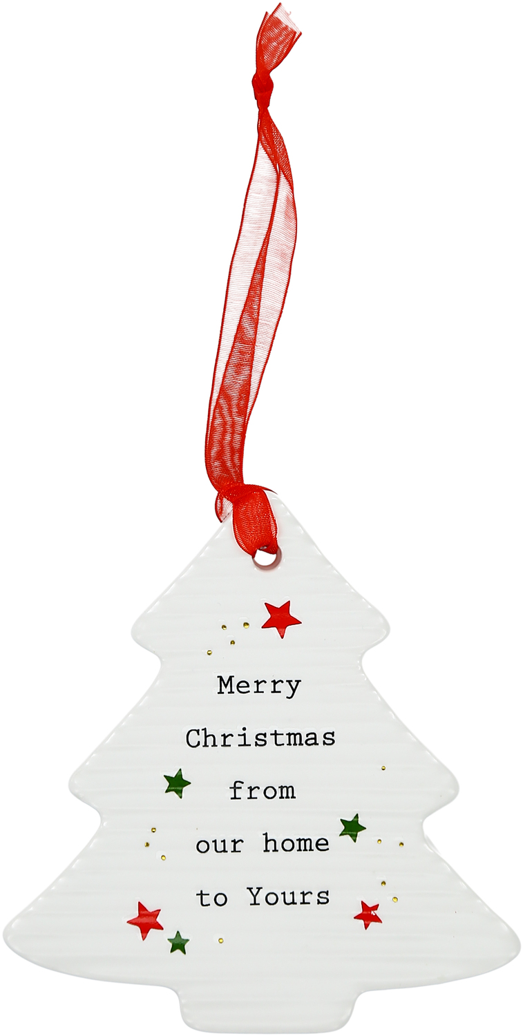 Our Home by Thoughtful Words - Our Home - 3.75" Christmas Tree Ornament