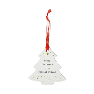Special Friend  by Thoughtful Words - 3.75" Christmas Tree Ornament
