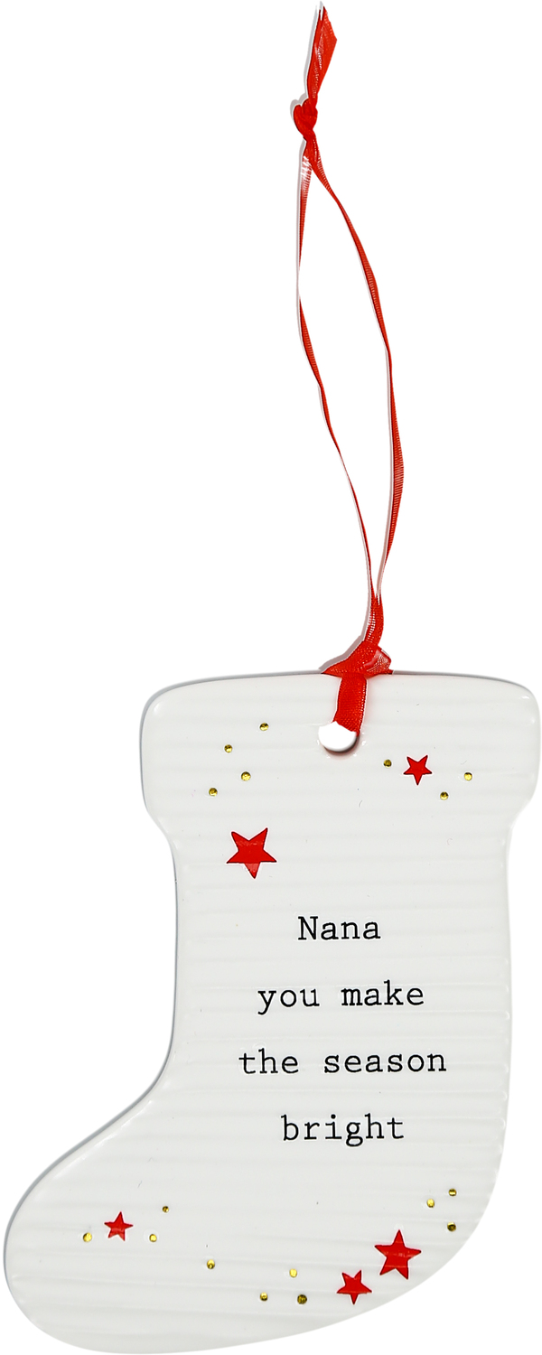 Nana by Thoughtful Words - Nana - 3.75" Stocking Ornament