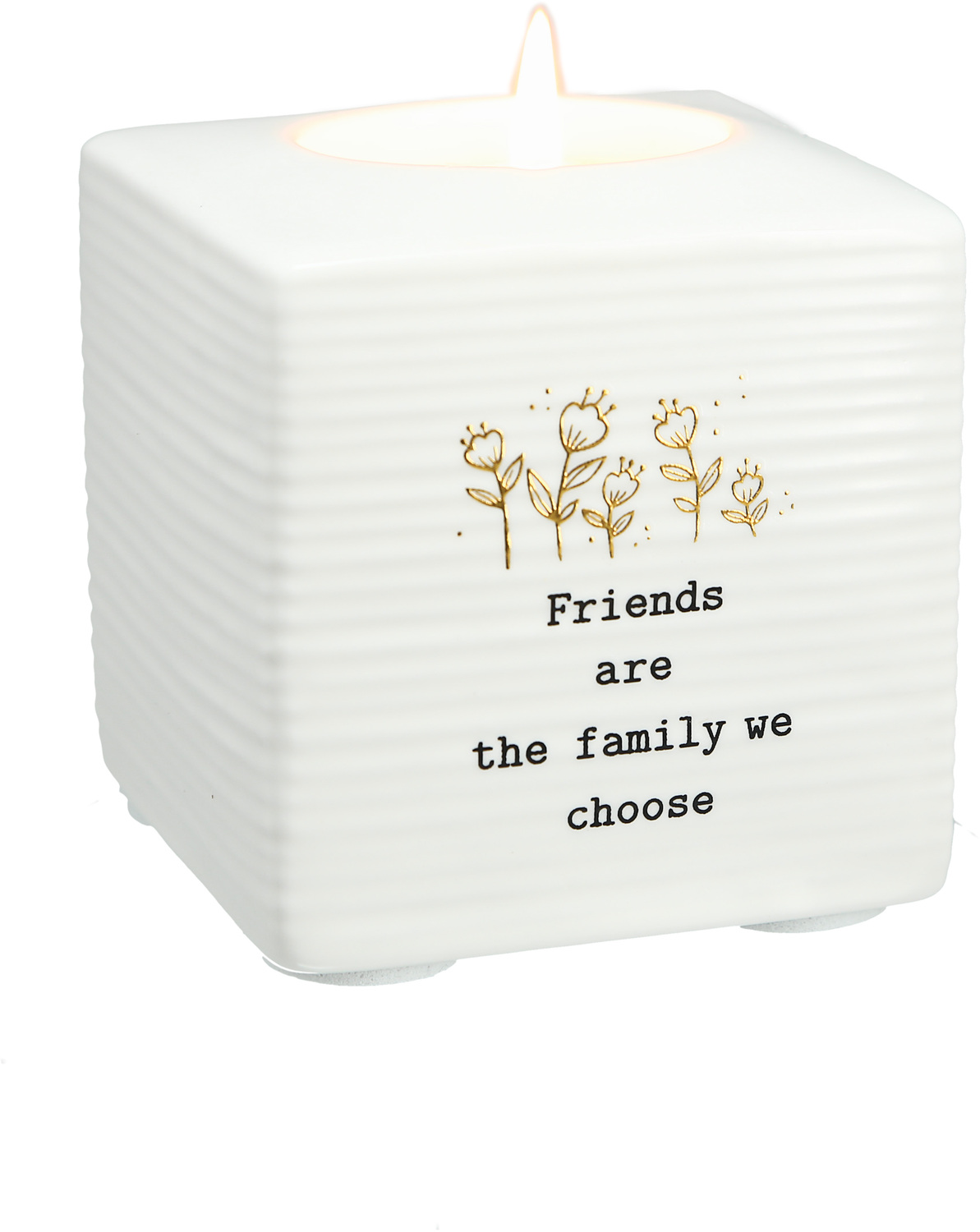 Friends  by Thoughtful Words - Friends  - 2.75" Tea Light Holder 