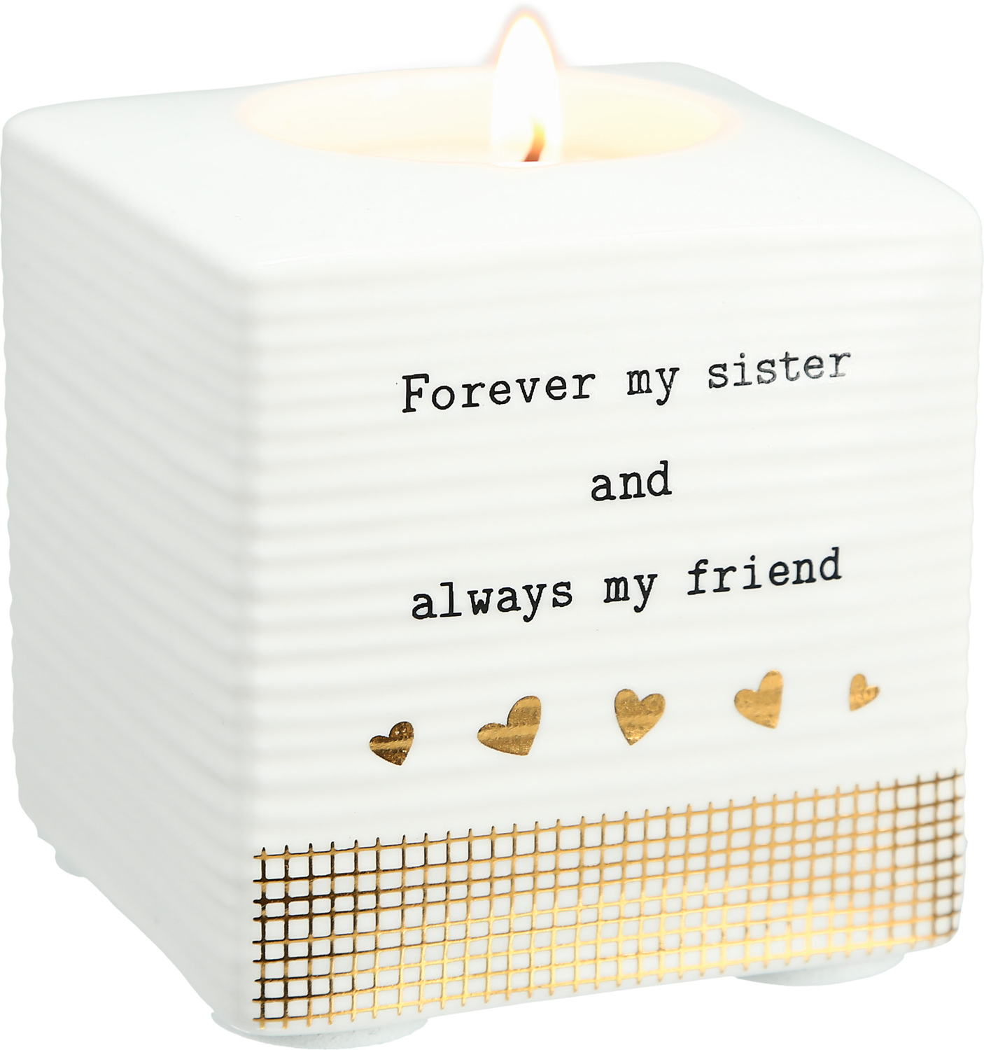 Sister by Thoughtful Words - Sister - 2.75" Tea Light Holder 