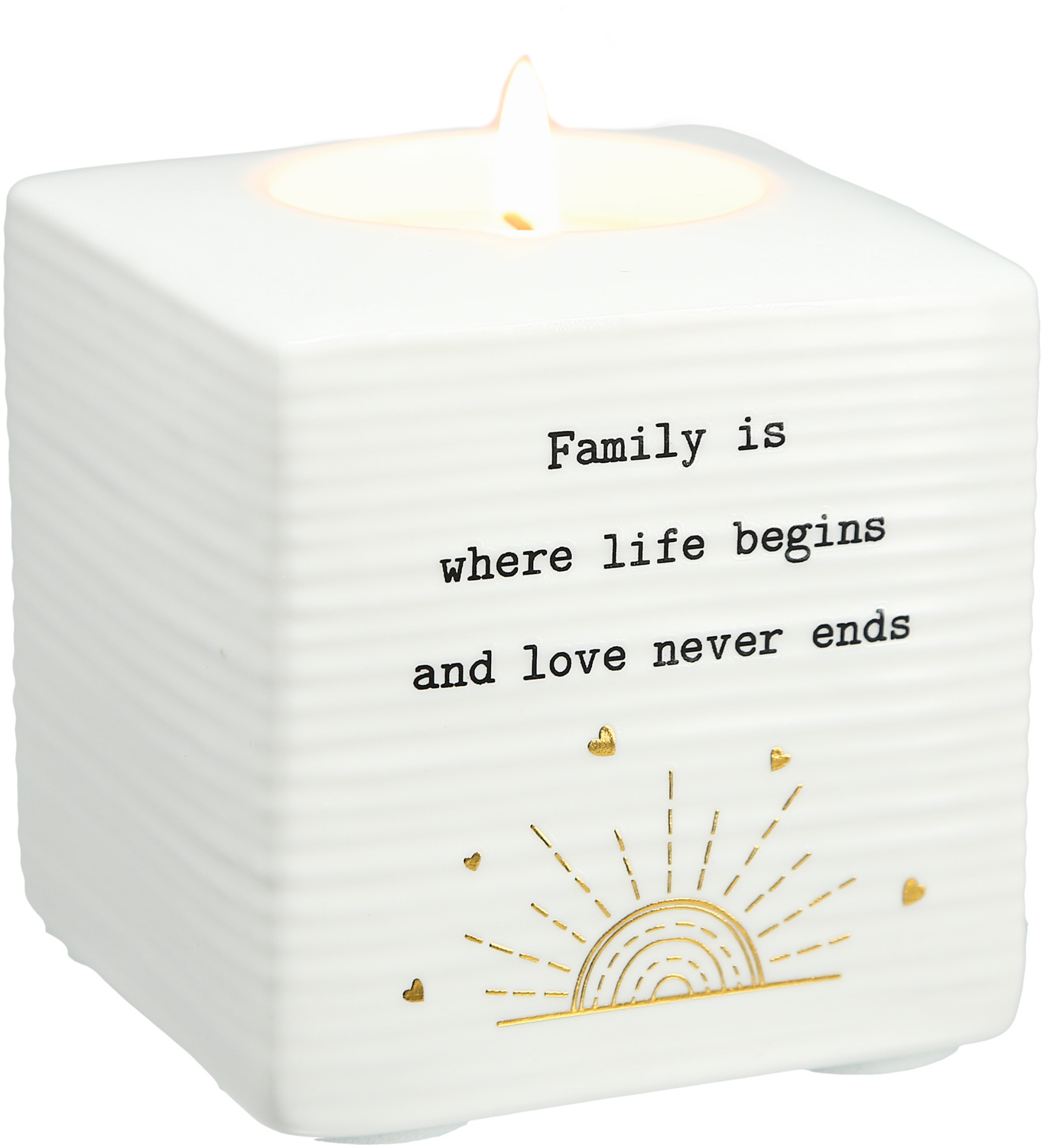 Family by Thoughtful Words - Family - 2.75" Tea Light Holder 