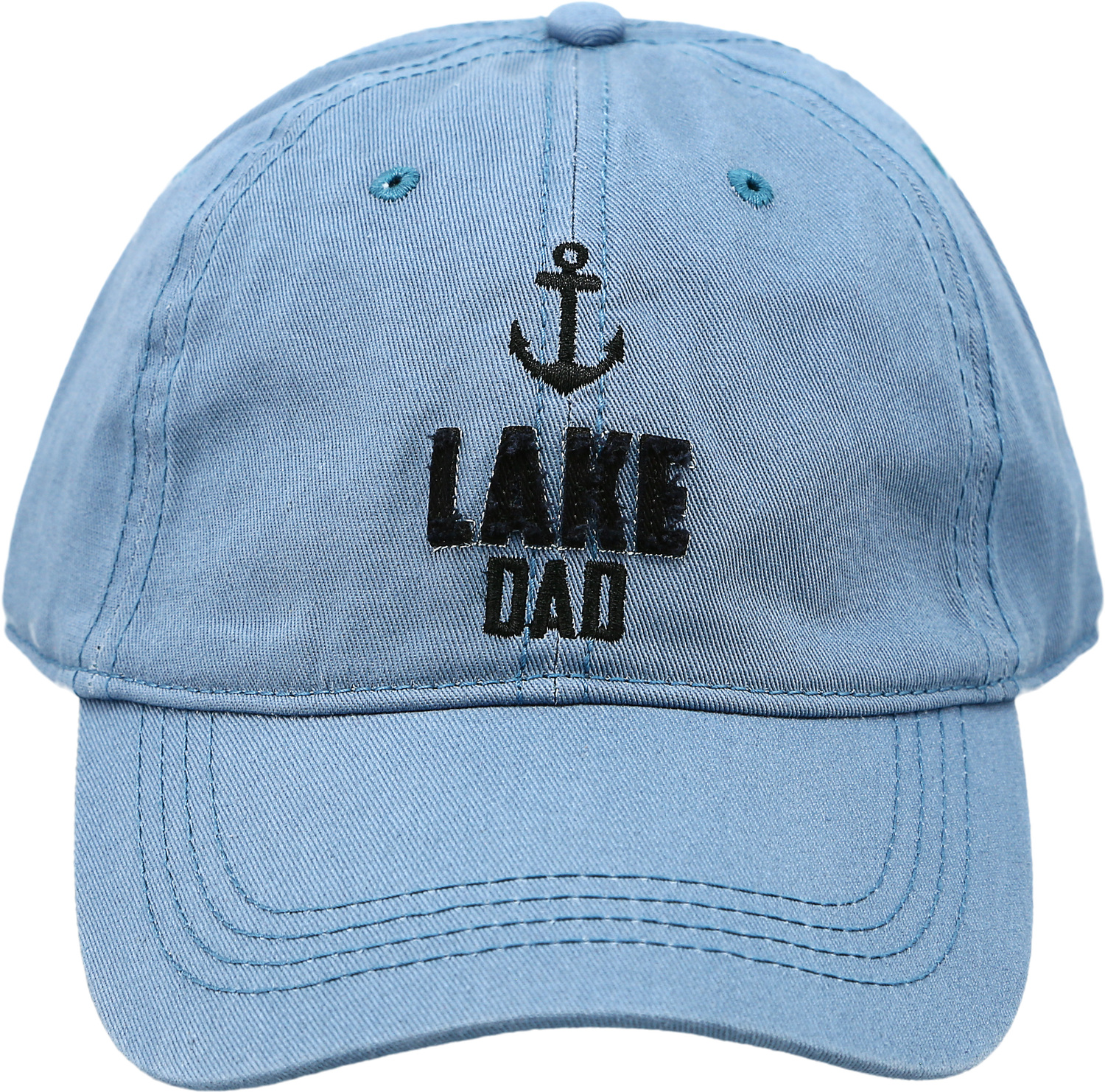Lake Dad by Man Out - Lake Dad - Cadet Blue Adjustable Hat