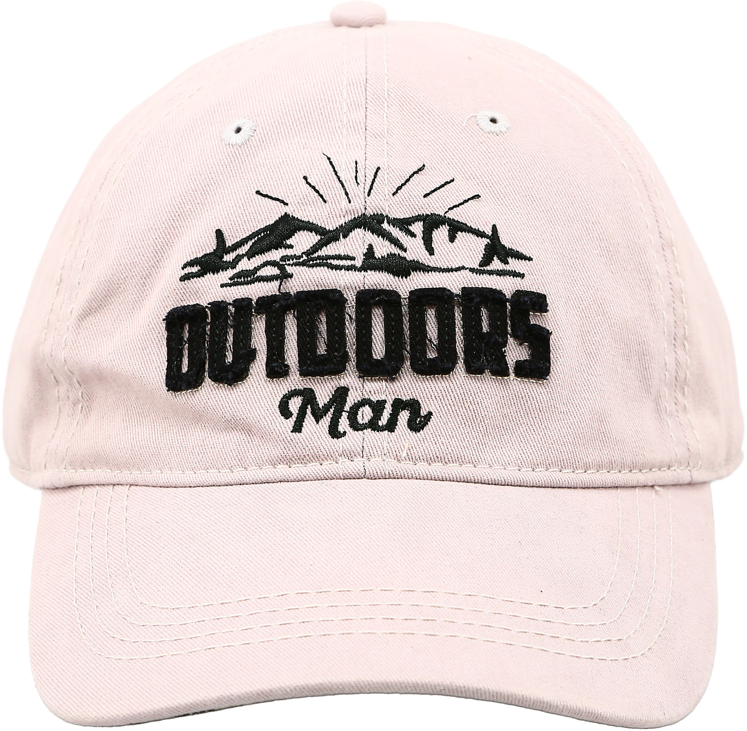 Outdoors Man by Man Out - Outdoors Man - Light Gray Adjustable Hat
