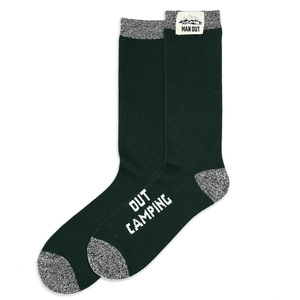 Out Camping by Man Out - Men's Socks