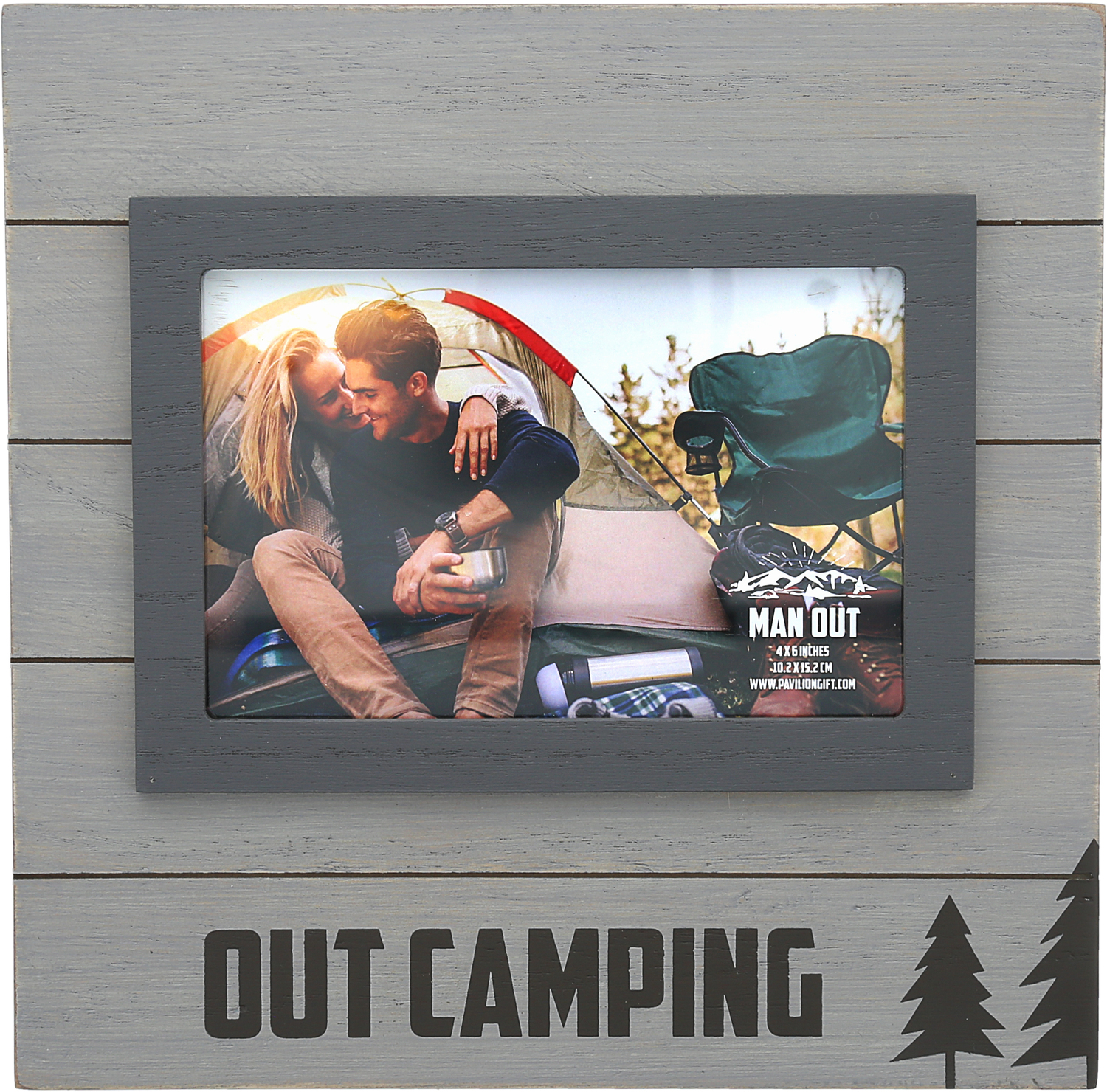 Camping by Man Out - Camping - 8.75" Frame
(Holds 6" x 4" Photo)