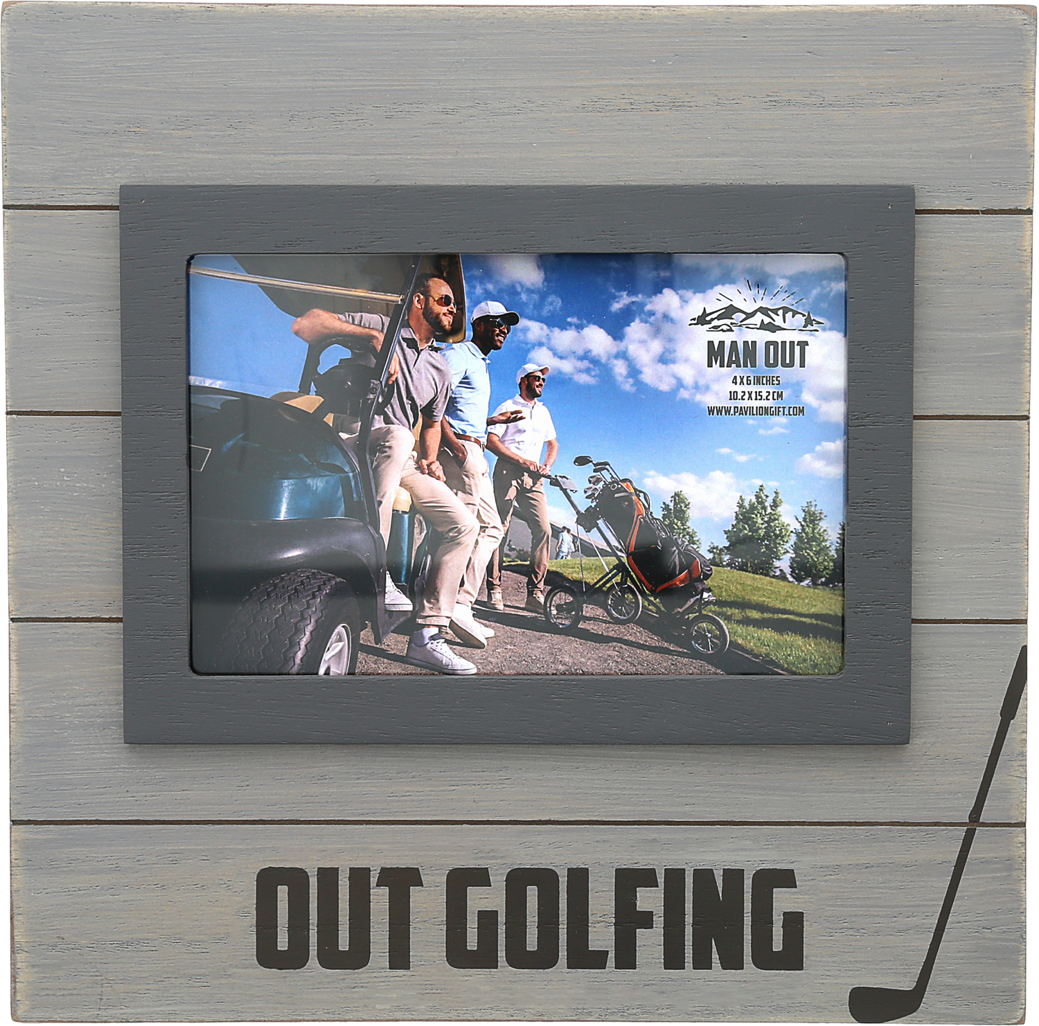 Golfing by Man Out - Golfing - 8.75" Frame
(Holds 6" x 4" Photo)