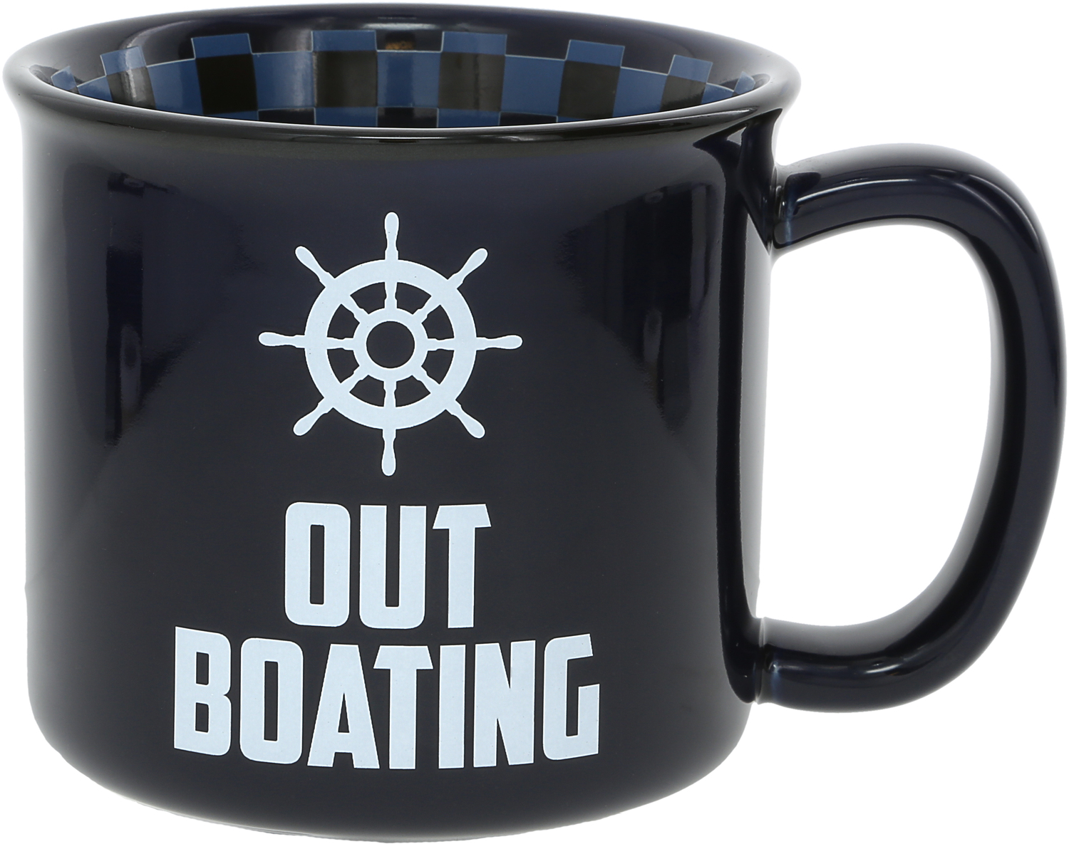 Out Boating by Man Out - Out Boating - 18 oz Mug