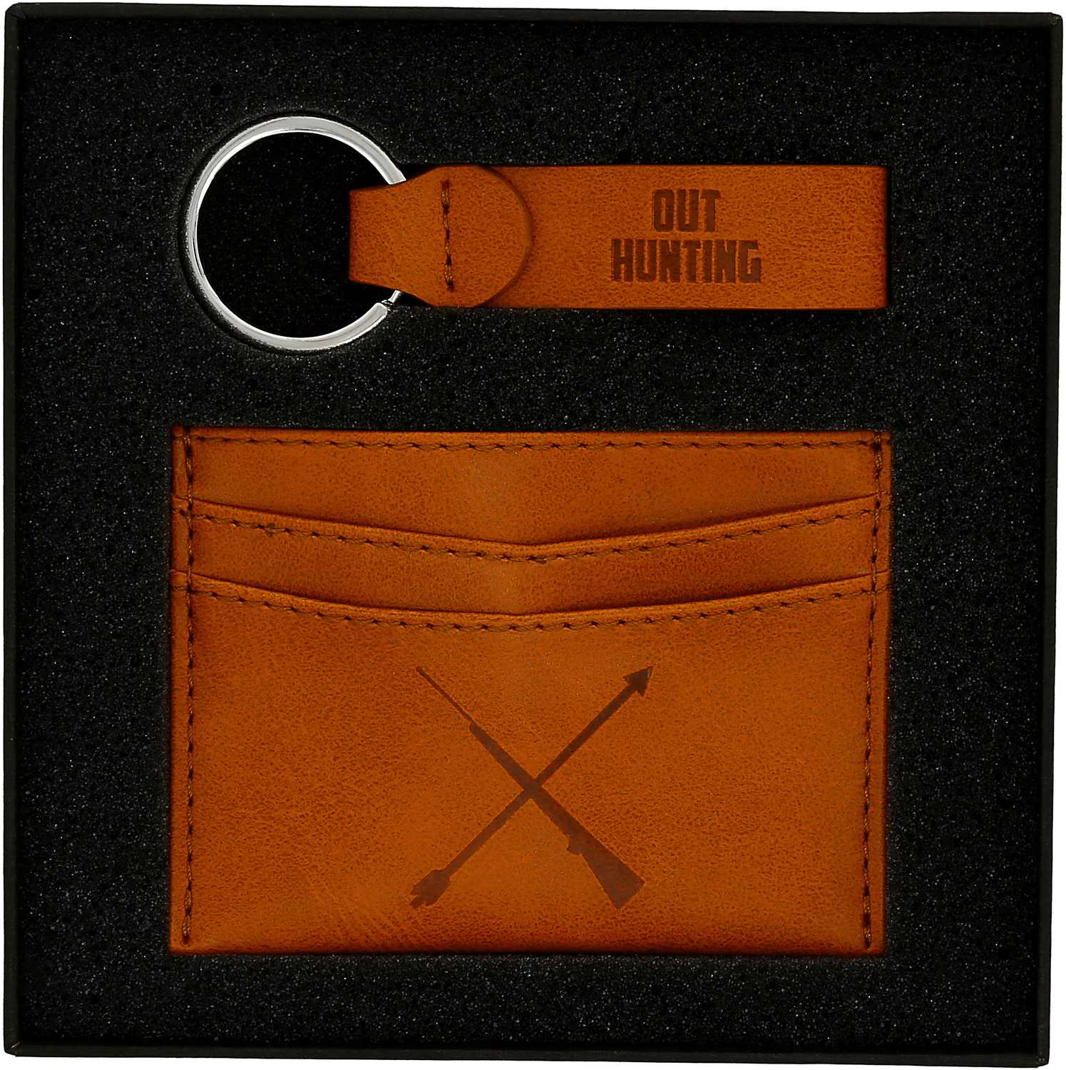 Hunting by Man Out - Hunting - PU Leather Keyring & Wallet Set