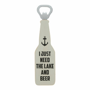 Lake by Man Out - 7" Bottle Opener Magnet