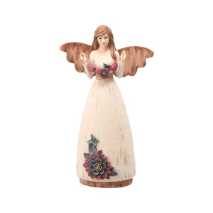 Love by Simple Spirits - 7.5" Angel Holding Hearts