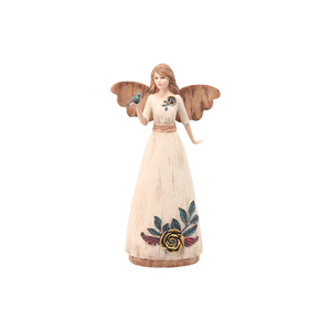 Aunt by Simple Spirits - 6" Angel Holding a Bird