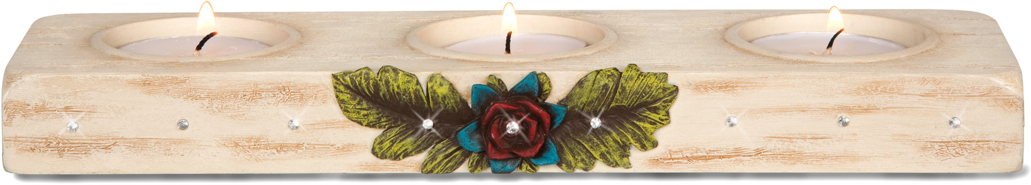 Tranquility by Simple Spirits - Tranquility - Triple Candle Holder