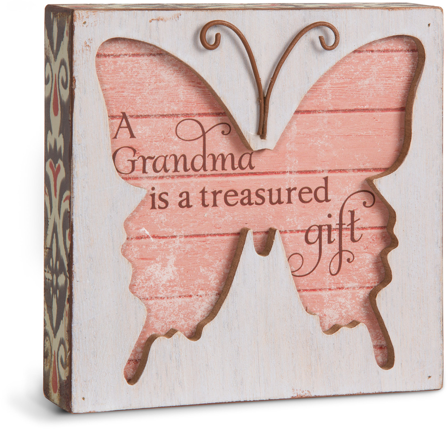 Grandma by Simple Spirits - Grandma - 4.5" Butterfly Plaque