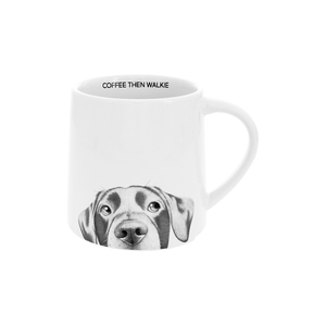 Coffee Then Walkie by Animal Antics - 17 oz Mug